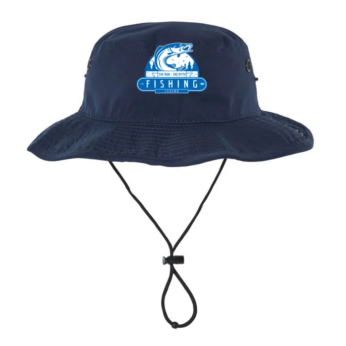 The Man The Myth The Fishing Legend Legacy Cool Fit Booney Bucket Hat