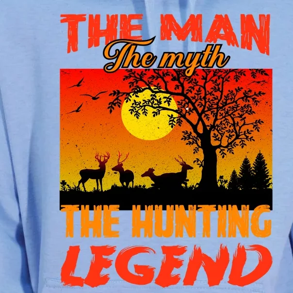 The Man The Myth The Hunting Legend Unisex Surf Hoodie