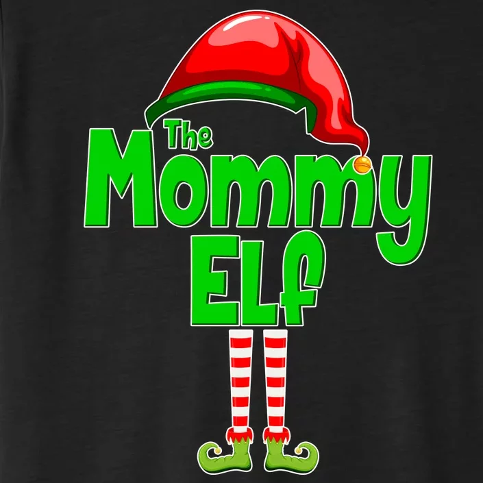 The Mommy Elf Christmas ChromaSoft Performance T-Shirt