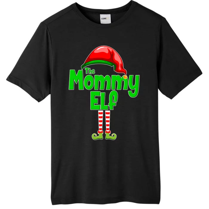 The Mommy Elf Christmas ChromaSoft Performance T-Shirt