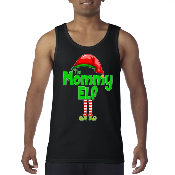 The Mommy Elf Christmas Tank Top