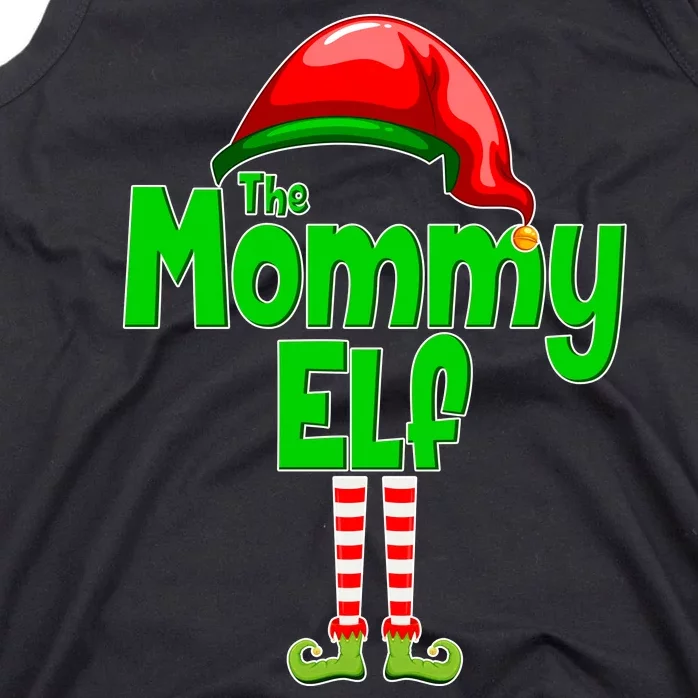 The Mommy Elf Christmas Tank Top