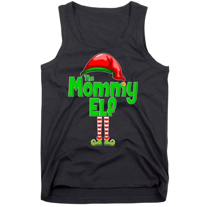 The Mommy Elf Christmas Tank Top