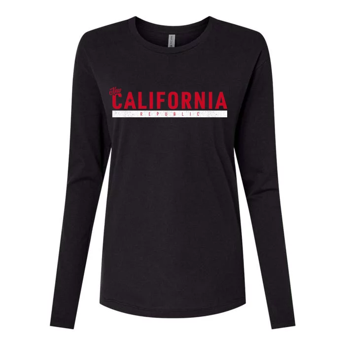 The New California Republic Womens Cotton Relaxed Long Sleeve T-Shirt