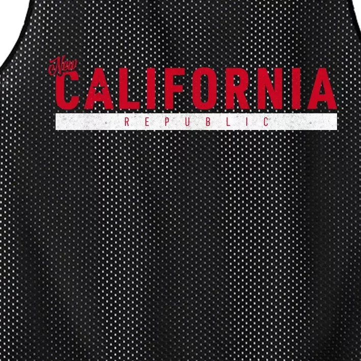 The New California Republic Mesh Reversible Basketball Jersey Tank