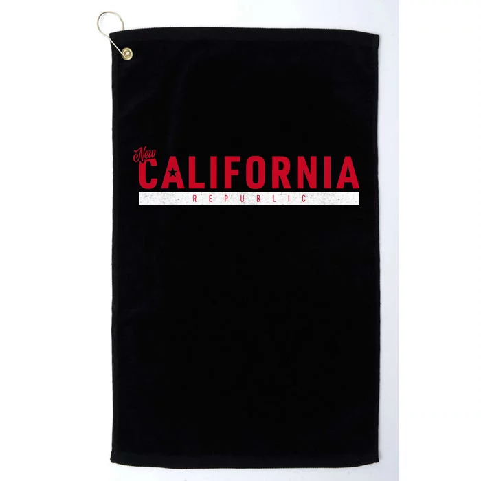 The New California Republic Platinum Collection Golf Towel