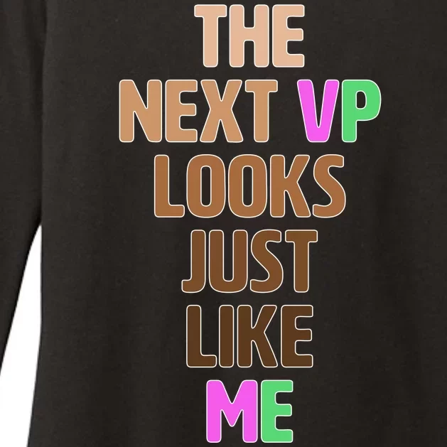 The Next VP Looks Just Like Me Kamala Harris Womens CVC Long Sleeve Shirt