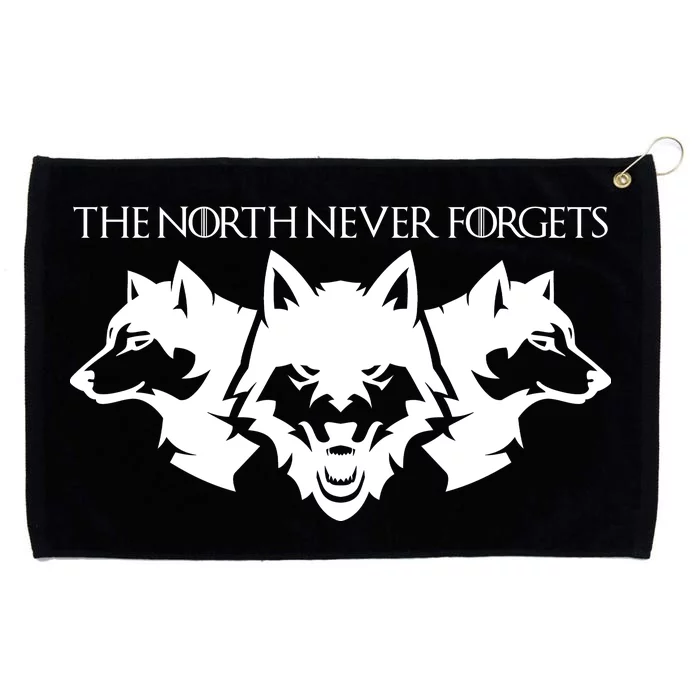 The North Never Forgets Grommeted Golf Towel