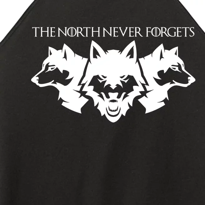 The North Never Forgets Women’s Perfect Tri Rocker Tank