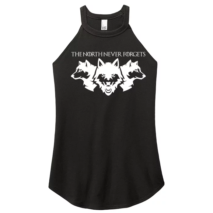 The North Never Forgets Women’s Perfect Tri Rocker Tank