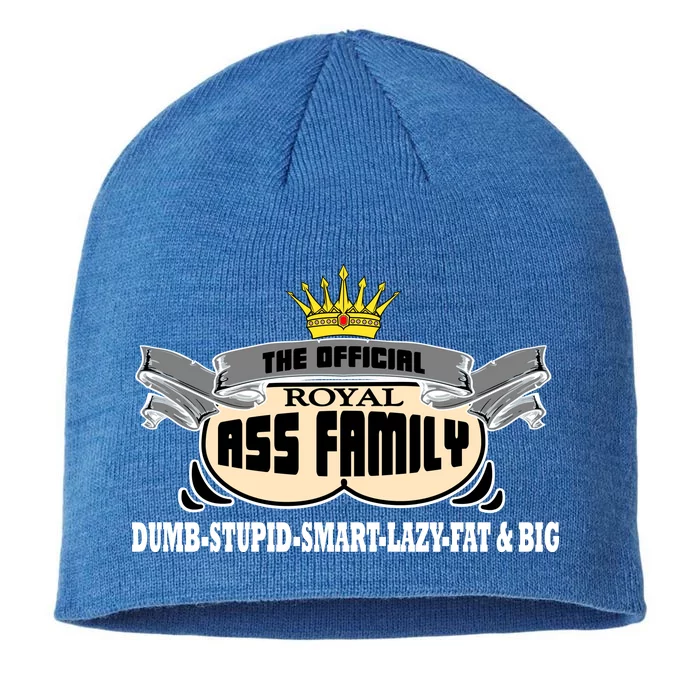 The Official Royal Ass Family Funny 8 1/2in Sustainable Knit Beanie