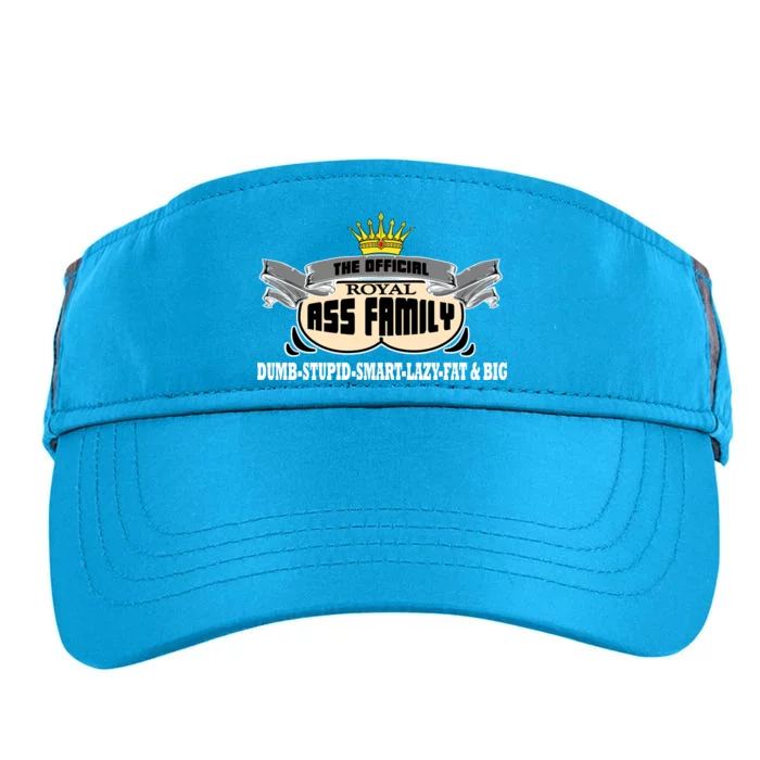 The Official Royal Ass Family Funny Adult Drive Performance Visor