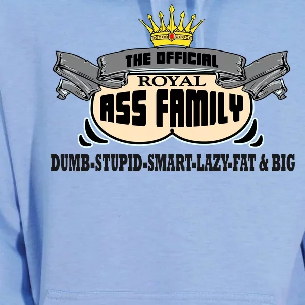 The Official Royal Ass Family Funny Unisex Surf Hoodie