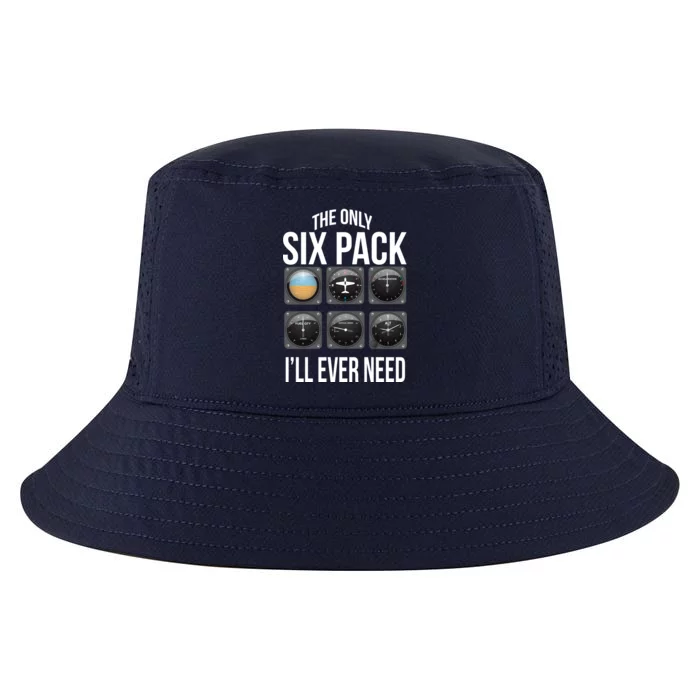 The Only Six Pack I'll Ever Need Cool Comfort Performance Bucket Hat