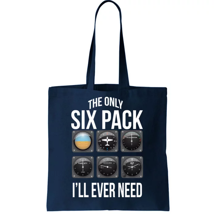 The Only Six Pack I'll Ever Need Tote Bag | TeeShirtPalace