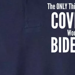 The Only Thing Worse Than Covid-19 Would Be Biden-20 Softstyle Adult Sport Polo