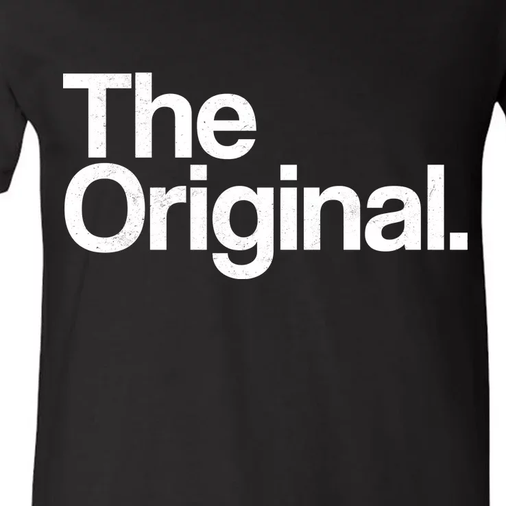 The Original. Funny Classic Logo V-Neck T-Shirt