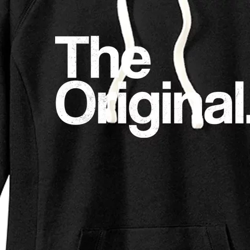 The Original. Funny Classic Logo Women's Fleece Hoodie