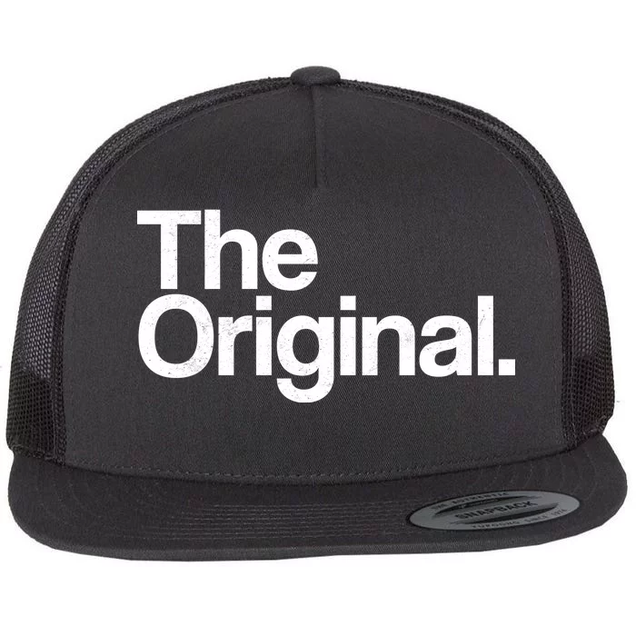 The Original. Funny Classic Logo Flat Bill Trucker Hat