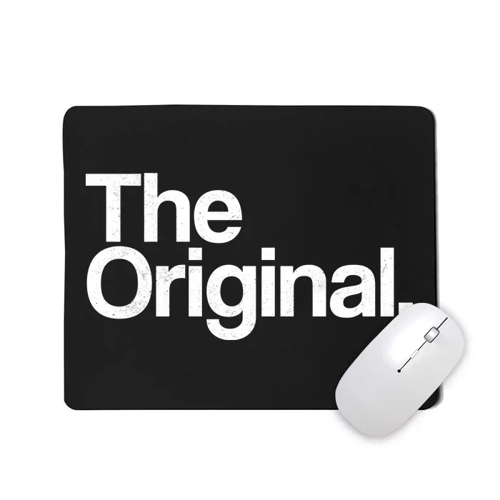 The Original. Funny Classic Logo Mousepad