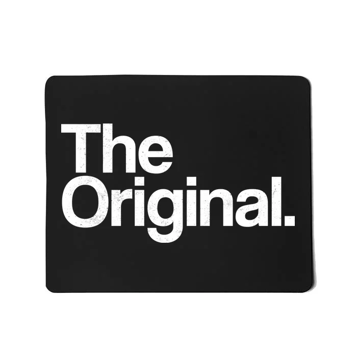 The Original. Funny Classic Logo Mousepad