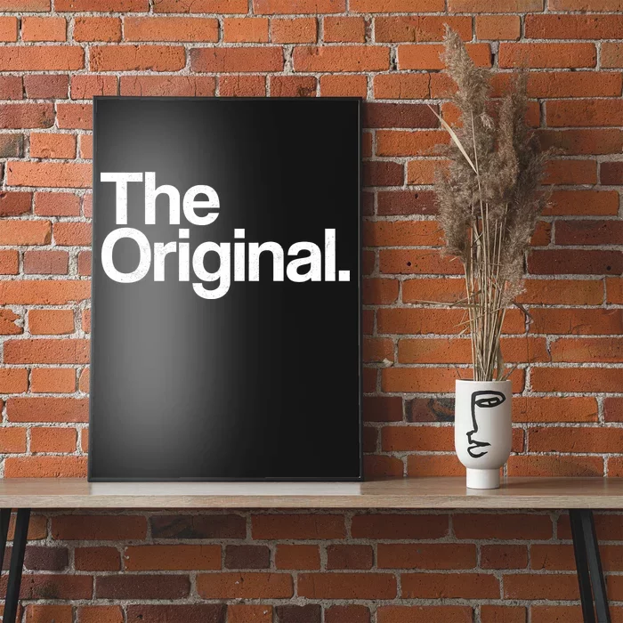 The Original. Funny Classic Logo Poster