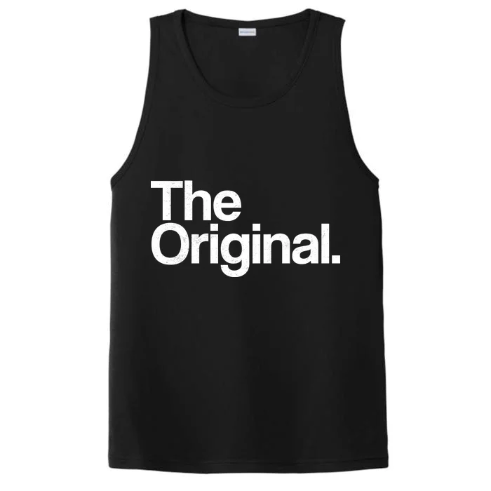 The Original. Funny Classic Logo Performance Tank