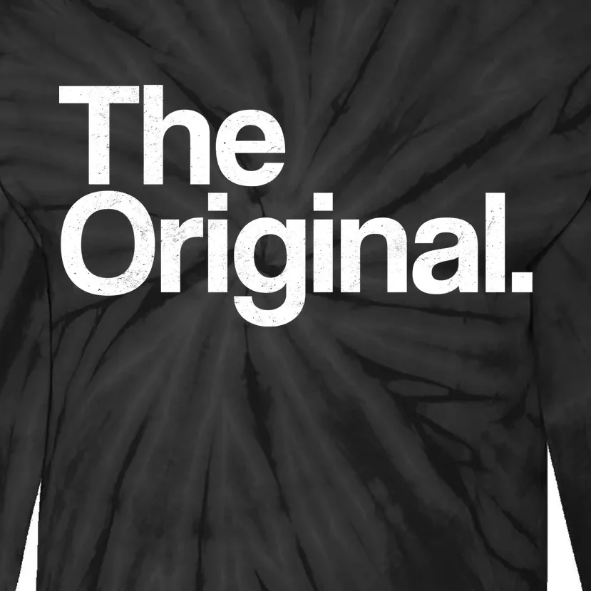 The Original. Funny Classic Logo Tie-Dye Long Sleeve Shirt