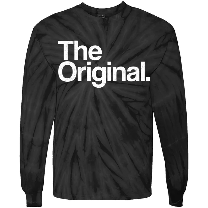 The Original. Funny Classic Logo Tie-Dye Long Sleeve Shirt