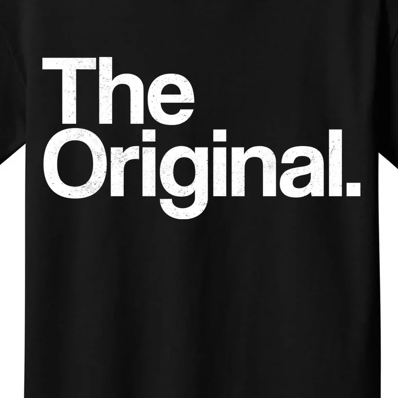 The Original. Funny Classic Logo Kids T-Shirt