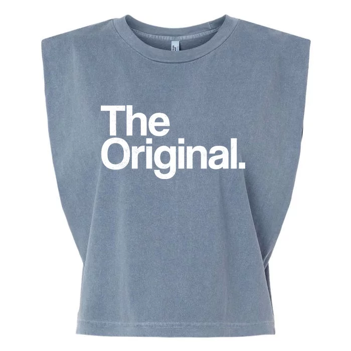 The Original. Funny Classic Logo Garment-Dyed Women's Muscle Tee