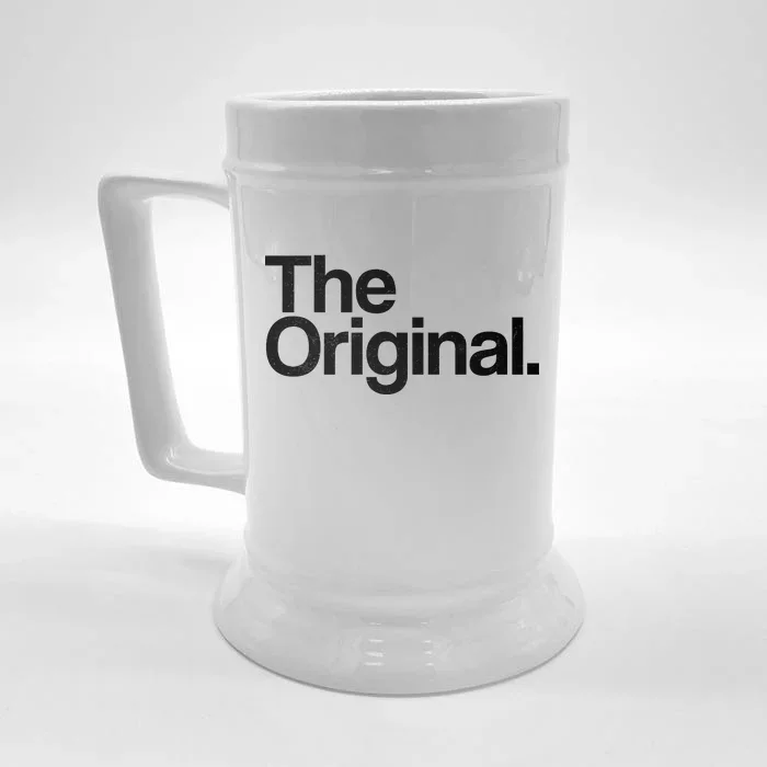 The Original Front & Back Beer Stein