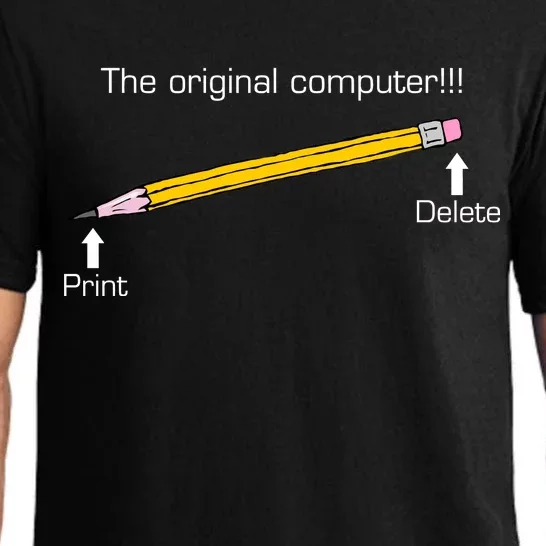 The Original Computer Pencil Pajama Set