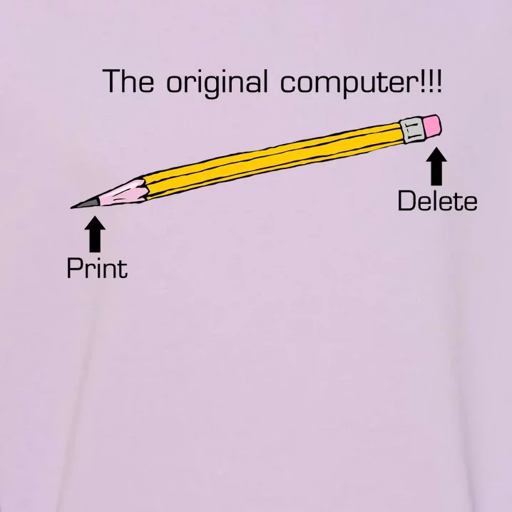 The Original Computer Pencil Garment-Dyed Sweatshirt