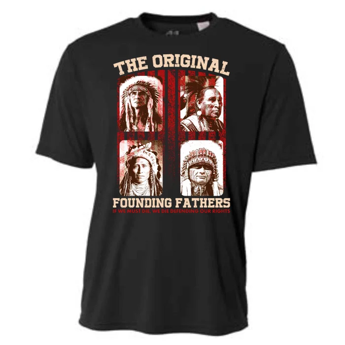 The Original Founding Fathers Native Americans Cooling Performance Crew T-Shirt