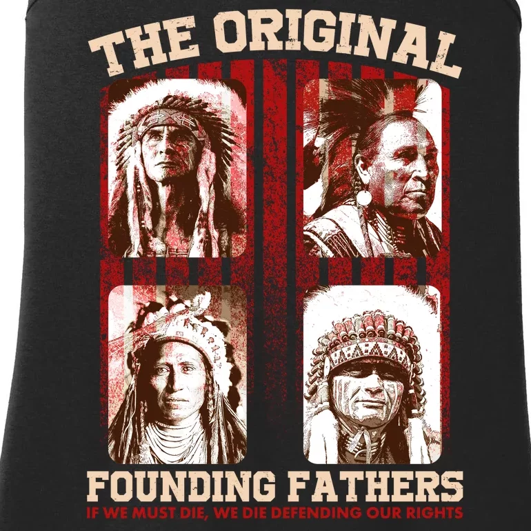 The Original Founding Fathers Native Americans Ladies Essential Tank