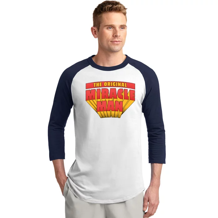 The Original Miracle Man Baseball Sleeve Shirt