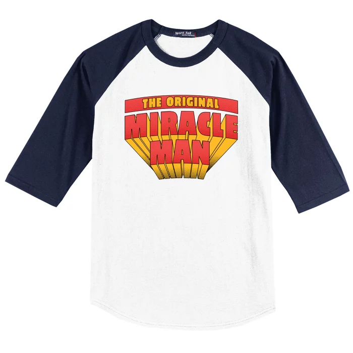 The Original Miracle Man Baseball Sleeve Shirt