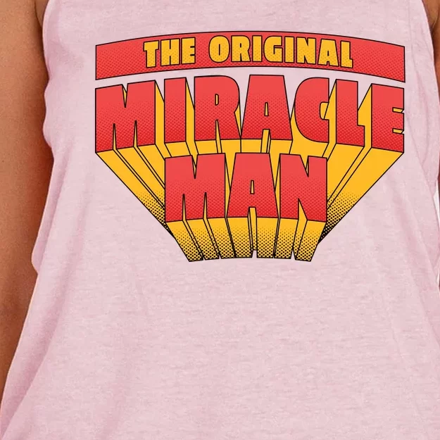 The Original Miracle Man Women's Knotted Racerback Tank