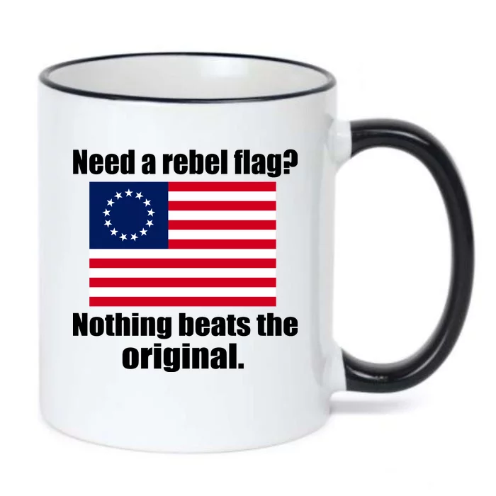 The Original Rebel Colonial Flag Black Color Changing Mug