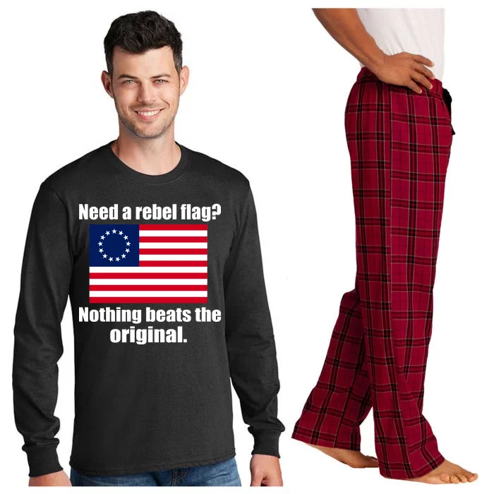 The Original Rebel Colonial Flag Long Sleeve Pajama Set