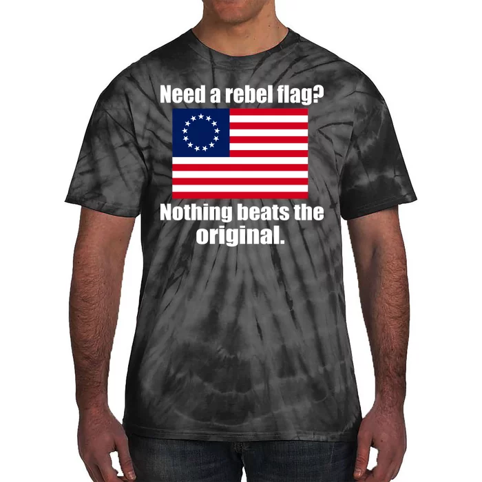 The Original Rebel Colonial Flag Tie-Dye T-Shirt