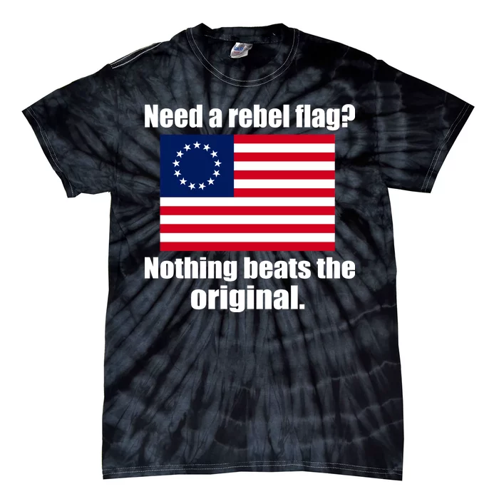 The Original Rebel Colonial Flag Tie-Dye T-Shirt