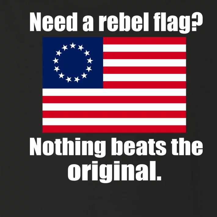 The Original Rebel Colonial Flag Toddler Long Sleeve Shirt