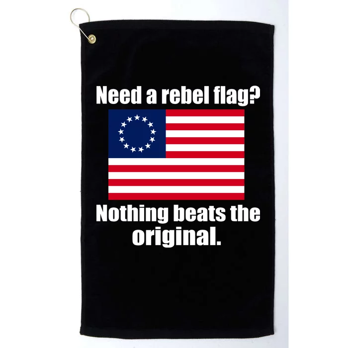 The Original Rebel Colonial Flag Platinum Collection Golf Towel