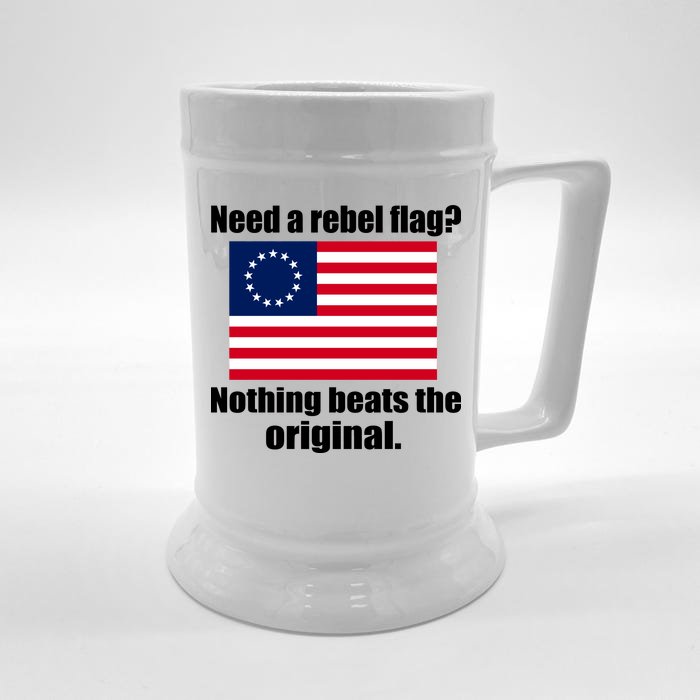 The Original Rebel Colonial Flag Front & Back Beer Stein