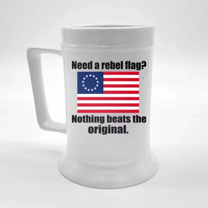 The Original Rebel Colonial Flag Front & Back Beer Stein