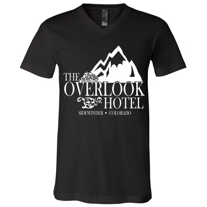 The Overlook Hotel Sidewinder Colorado V-Neck T-Shirt