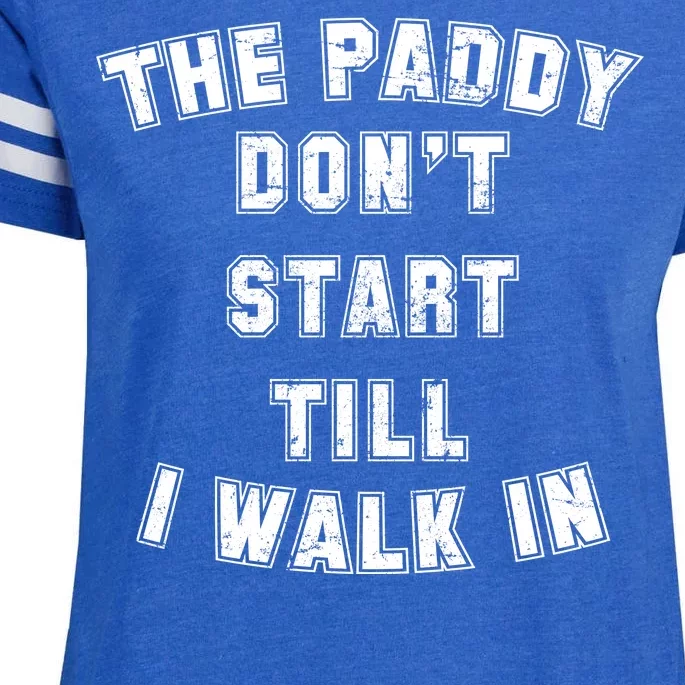 The Paddy Don't Start Till I Walk In Enza Ladies Jersey Football T-Shirt