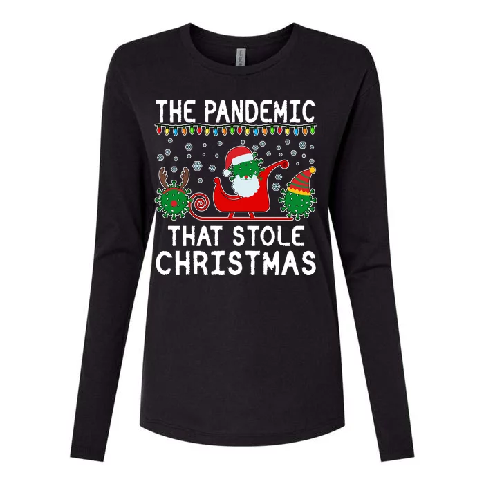 The Pandemic That Stole Christmas Womens Cotton Relaxed Long Sleeve T-Shirt